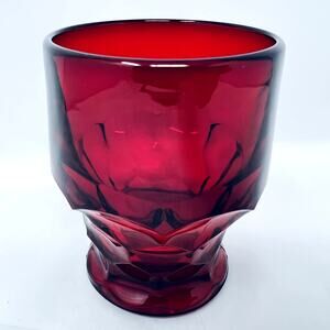 Tumbler Georgian Ruby Cambridge Viking Glass Red Honeycomb Replacement Cup